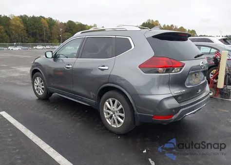 2020 Nissan Rogue Sv Fwd из США, поврежденный, VIN KNMAT2MT0LP530153